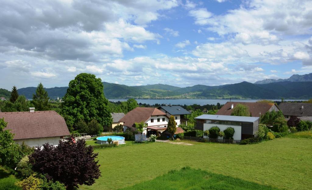 Hotel Haus Gruber Attersee Esterno foto